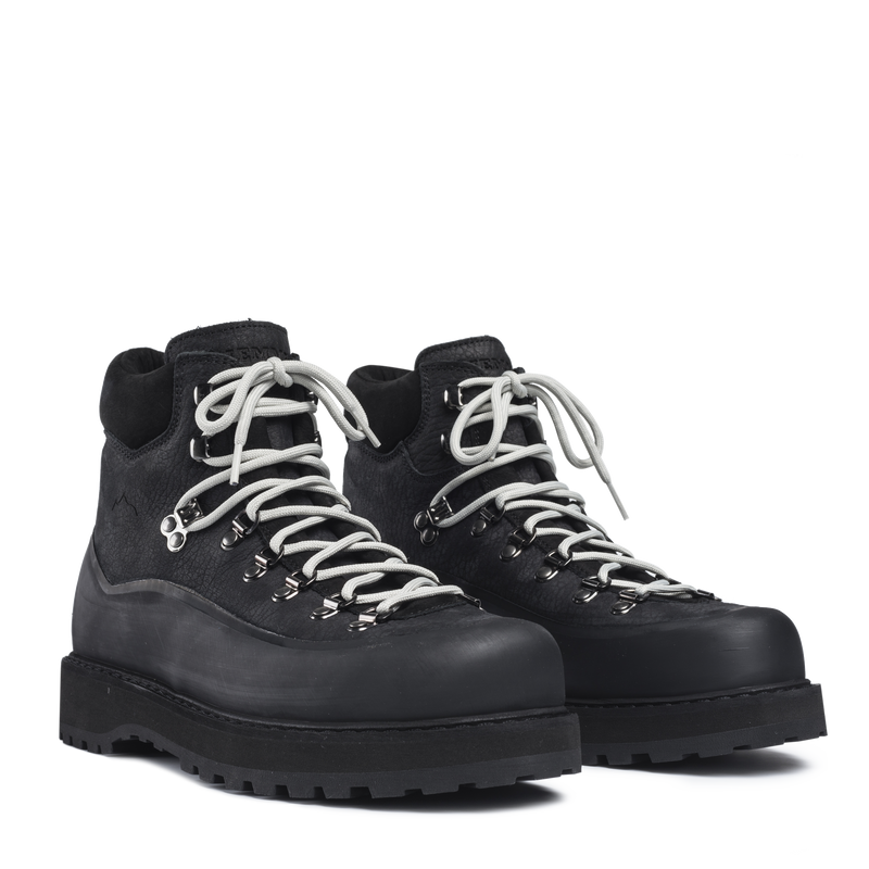 Roccia Vet Gomma Black Leather W